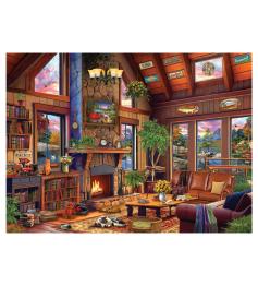 Puzzle Anatolian Cabaña En La Naturaleza de 4000 Pzs