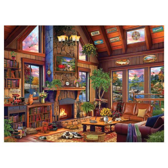 Puzzle Anatolian Cabaña En La Naturaleza de 4000 Pzs