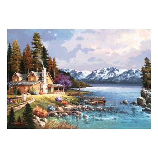 Puzzle Anatolian Cabaña de Montaña de 500 Piezas
