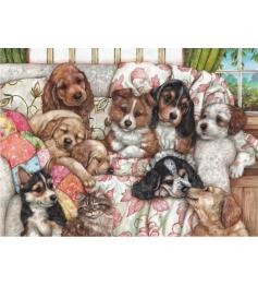 Puzzle Anatolian Cachorros de Perros de 1000 Piezas