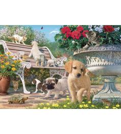 Puzzle Anatolian Cachorros Jugando al Escondite de 260 Piezas