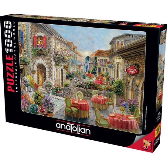 Puzzle Anatolian Café de las Flores de 1000 Piezas