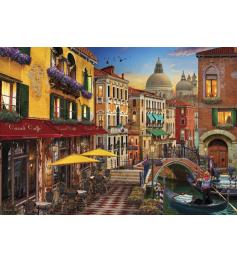 Puzzle Anatolian Café en el Canal de Venecia de 1500 Piezas