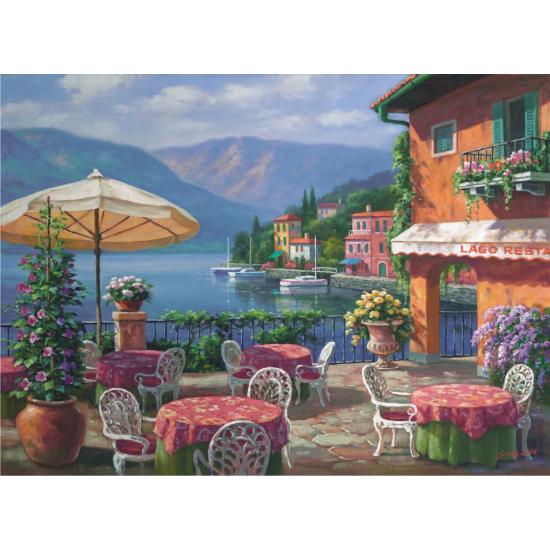 Puzzle Anatolian Café en el Lago de 1000 Piezas