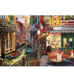 Puzzle Anatolian Café en Venecia de 2000 Piezas