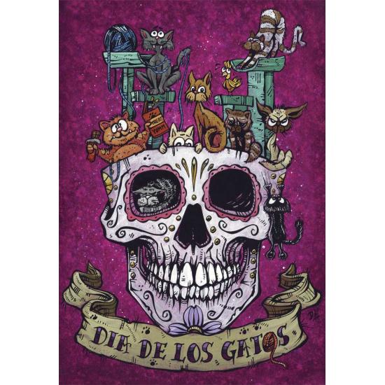 Puzzle Anatolian Calaveras de Halloween de 2 x 500 Piezas