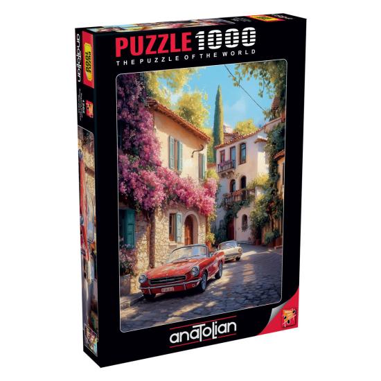Puzzle Anatolian Calle Buganvillas 1000 Piezas