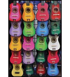 Puzzle Anatolian Collage de Guitarras de 500 Piezas