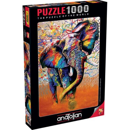 Puzzle Anatolian Colores Africanos de 1000 Piezas
