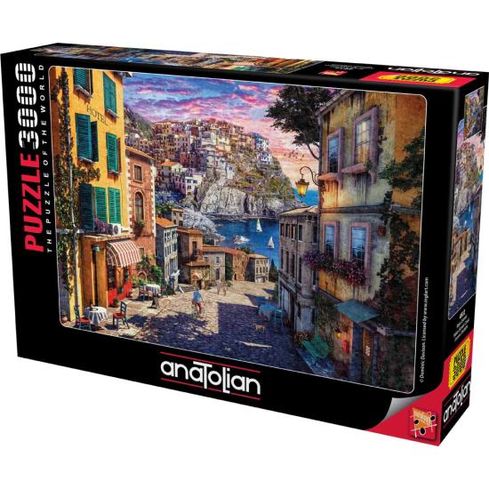 Puzzle Anatolian Costa Italiana al Atardecer de 3000 Piezas Puzzle Anatolian Costa Italiana al Atardecer de 3000 Piezas