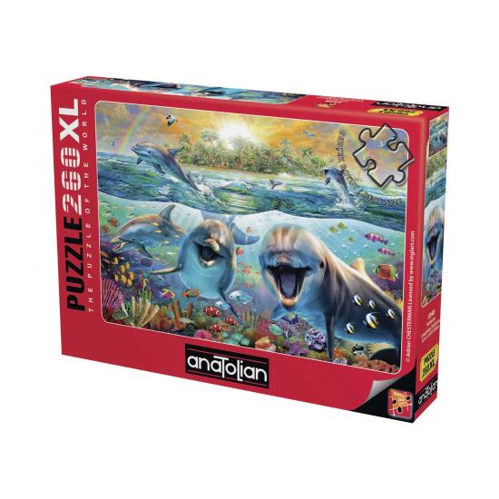Puzzle Anatolian Delfines Risueños XXL de 260 Piezas