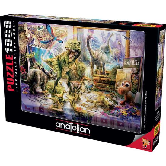 Puzzle Anatolian Dinosaurios Vuelven a la Vida de 1000 Piezas Puzzle Anatolian Dinosaurios Vuelven a la Vida de 1000 Piezas