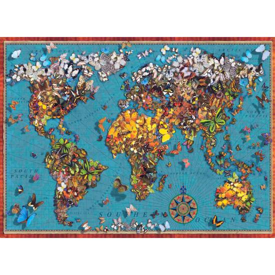 Puzzle Anatolian El Mundo de las Mariposas de 1000 Piezas Puzzle Anatolian El Mundo de las Mariposas de 1000 Piezas