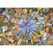 Puzzle Anatolian El Mundo en 360 Grados de 3000 Piezas