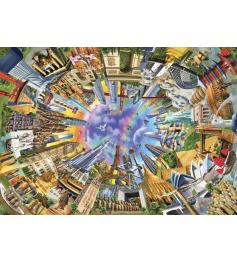 Puzzle Anatolian El Mundo en 360 Grados de 3000 Piezas