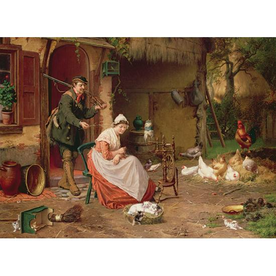 Puzzle Anatolian Escena del Corral de 1000 Piezas Puzzle Anatolian Escena del Corral de 1000 Piezas