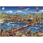 Puzzle Anatolian Estambul en 1895 de 3000 Piezas