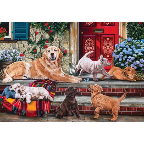 Puzzle Anatolian Familia de Perros de 260 Piezas Puzzle Anatolian Familia de Perros de 260 Piezas