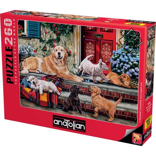 Puzzle Anatolian Familia de Perros de 260 Piezas Puzzle Anatolian Familia de Perros de 260 Piezas