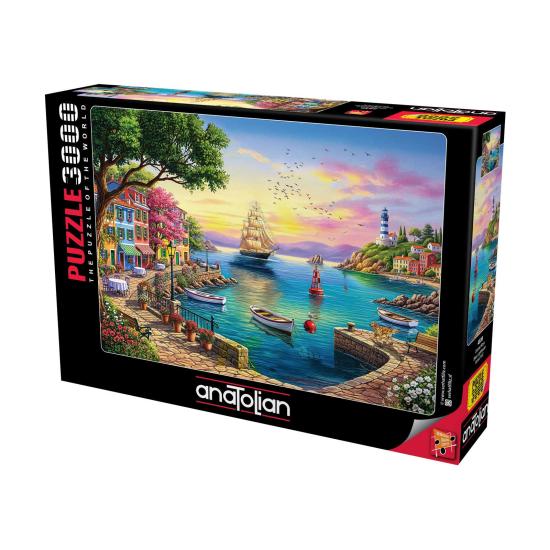 Puzzle Anatolian Faro Azul de 3000 Piezas