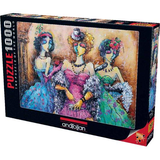 Puzzle Anatolian Fiesta de Mujeres de 1000 Piezas