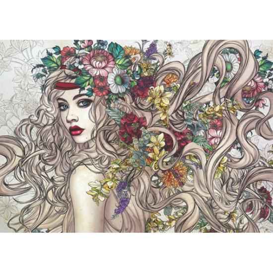 Puzzle Anatolian Flower Power de 1500 Piezas Puzzle Anatolian Flower Power de 1500 Piezas