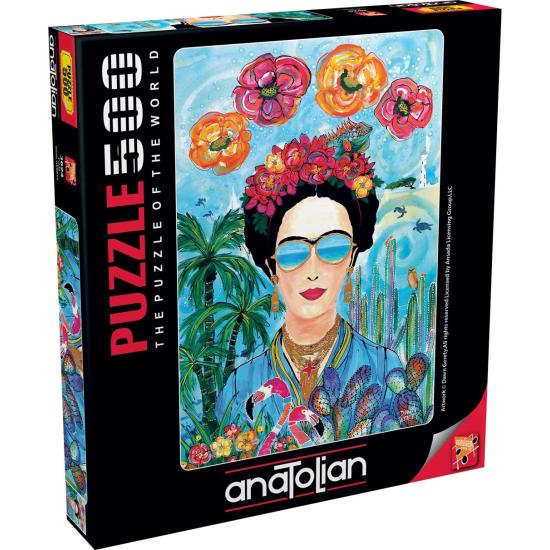 Puzzle Anatolian Frida Khalo de 500 Piezas Puzzle Anatolian Frida Khalo de 500 Piezas