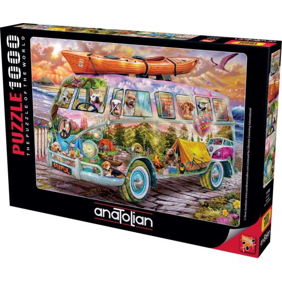 Puzzle Anatolian Furgoneta Canina de 1000 Piezas Puzzle Anatolian Furgoneta Canina de 1000 Piezas