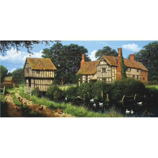 Puzzle Anatolian Gallinas en el Camino de 1500 Piezas