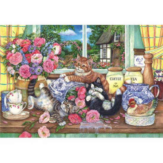 Puzzle Anatolian Gatitos Traviesos de 500 Piezas Puzzle Anatolian Gatitos Traviesos de 500 Piezas