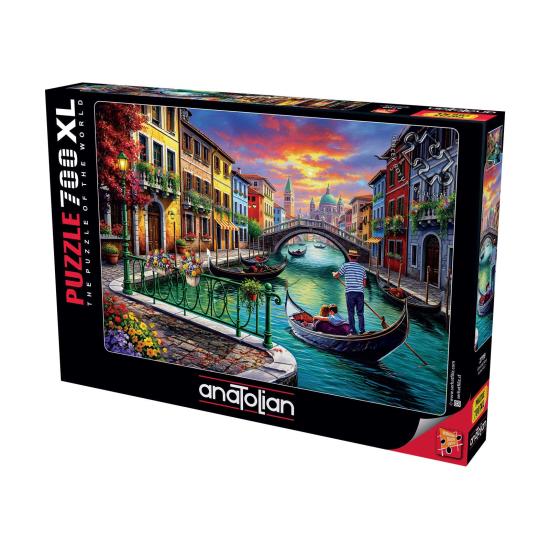 Puzzle Anatolian Góndola Negra XXL de 700 Piezas