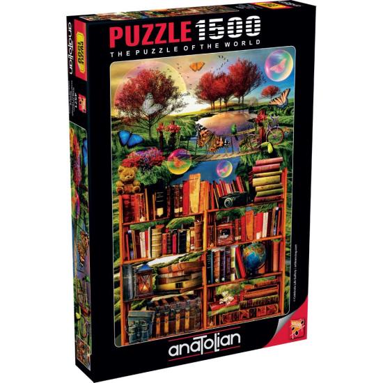 Puzzle Anatolian Imaginación por la Lectura de 1500 Piezas