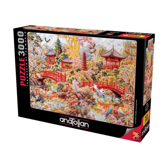 Puzzle Anatolian Jardín Japonés de 3000 Piezas