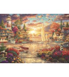 Puzzle Anatolian La Costa al Atardecer de 3000 Piezas