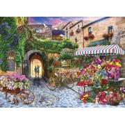 Puzzle Anatolian La Tienda de Flores de la Plaza de 1000 Piezas