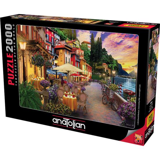Puzzle Anatolian Lago Como Italia de 2000 Piezas Puzzle Anatolian Lago Como Italia de 2000 Piezas