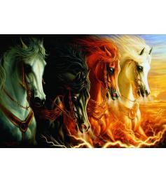 Puzzle Anatolian Los Cuatro Caballos de la Apocalipsis de 2000