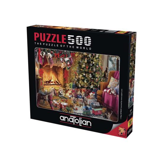Puzzle Anatolian Mañana de Navidad de 500 Piezas Puzzle Anatolian Mañana de Navidad de 500 Piezas