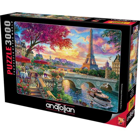 Puzzle Anatolian Paris Floreciente de 3000 Piezas Puzzle Anatolian Paris Floreciente de 3000 Piezas