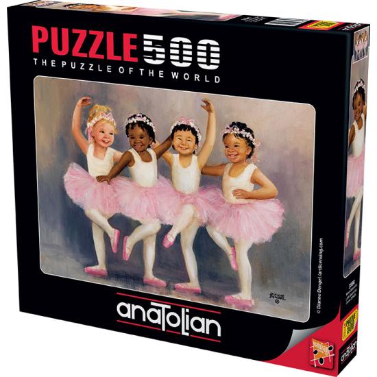 Puzzle Anatolian Pequeñas Bailarinas de 500 Piezas