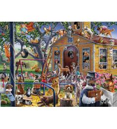 Puzzle Anatolian Perros Traviesos de 1000 Piezas