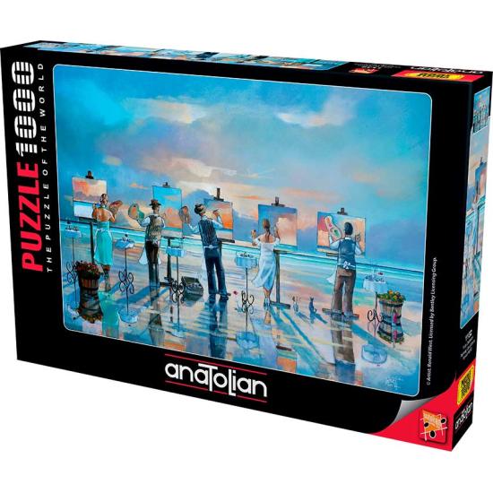 Puzzle Anatolian Pintar una Tormenta de 1000 Piezas Puzzle Anatolian Pintar una Tormenta de 1000 Piezas