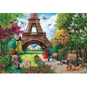 Puzzle Anatolian Primavera en París de 500 Piezas