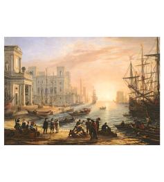 Puzzle Anatolian Puerto Marítimo Al Atardecer de 2000 Piezas