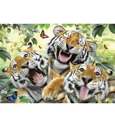 Puzzle Anatolian Selfie de Tigres de 260 Piezas