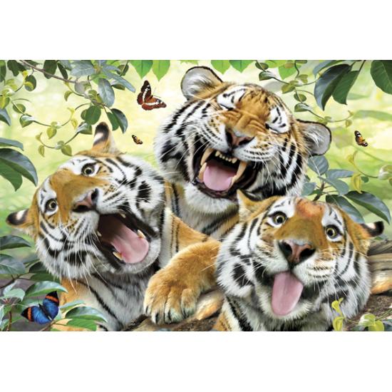 Puzzle Anatolian Selfie de Tigres de 260 Piezas