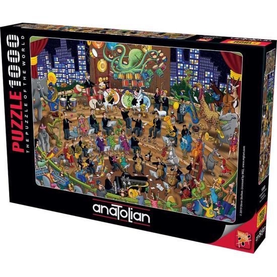 Puzzle Anatolian Simpática Orquesta de 1000 Piezas Puzzle Anatolian Simpática Orquesta de 1000 Piezas