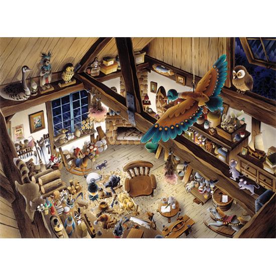 Puzzle Anatolian Taller de Madera de 1000 Piezas