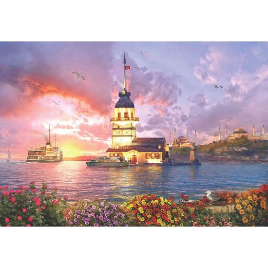 Puzzle Anatolian Tarde en la Torre de la Doncella 2000 Piezas Puzzle Anatolian Tarde en la Torre de la Doncella 2000 Piezas