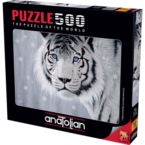 Puzzle Anatolian Tigre de Cristal de 500 Piezas